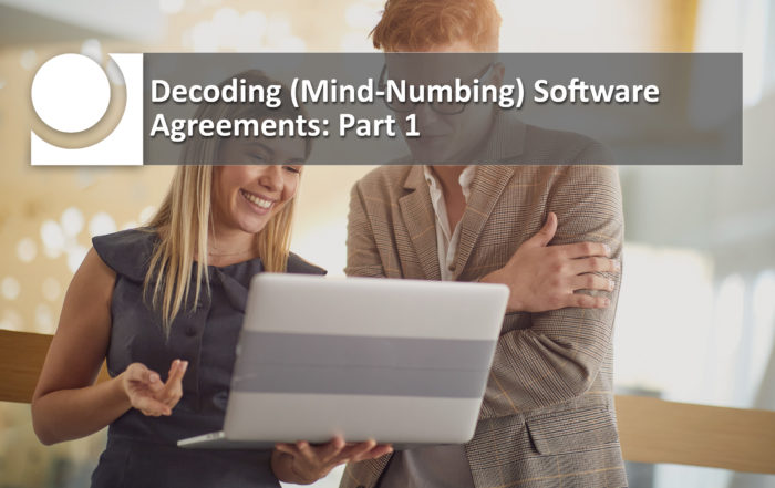 Decoding (Mind-Numbing) Software Agreements: Part 1