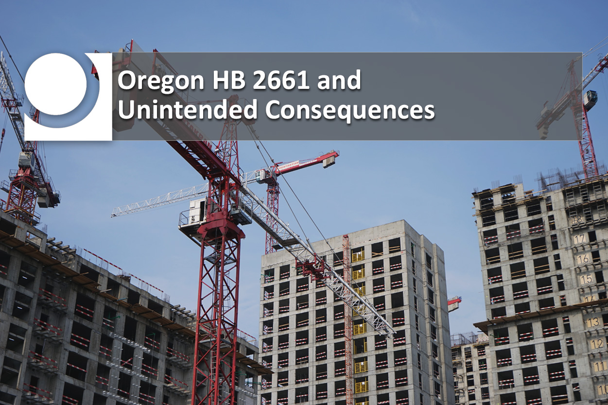 Oregon HB 2661 and Unintended Consequences